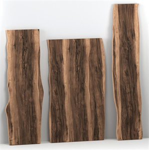 Wooden slabs